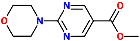 (image for) MC095530 Methyl 2-(4-morpholinyl)-5-pyrimidinecarboxylate